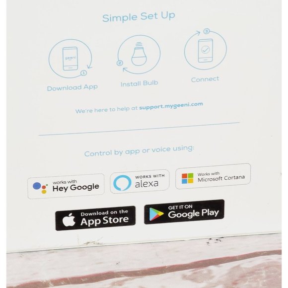 Upgrade Your Lighting System with Mercury 2 Pack RoHS Color+White LED Smart Wi-F - Picture 10 of 15